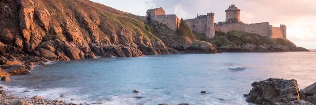 Fort-la-Latte - Petite crique au lever du jour