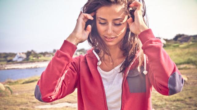 Sweat à capuche en jersey de la marque Hoalen