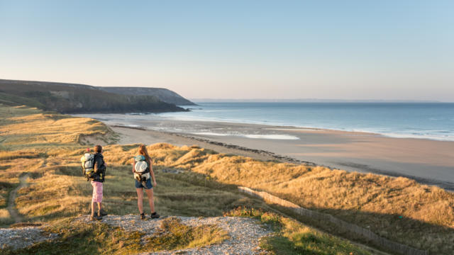 Crozon - Randonnée près de la plage de la Palue