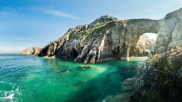 La pointe de Dinan, Parc Naturel d'Armorique