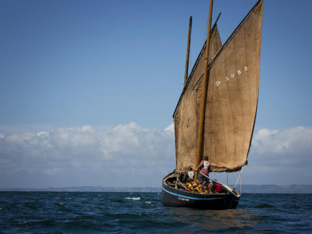 Le voilier le Telenn-Mor - Douarnenez