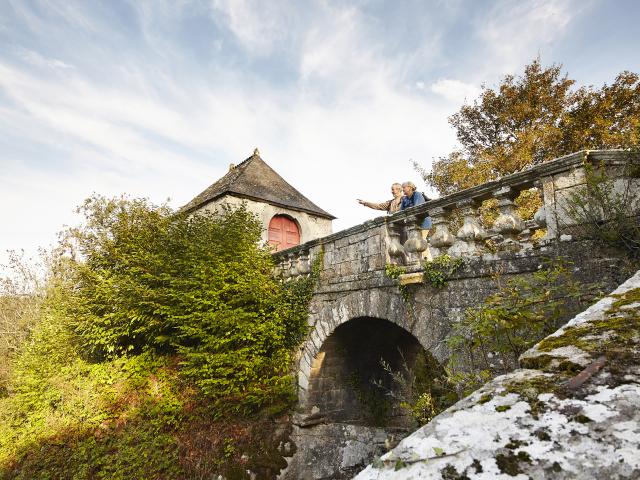 Le Pays du Roi Morvan, site de la chapelle Sainte-Barbe