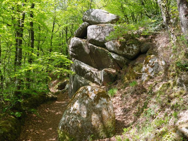 Vue sur les Gorges du Corong