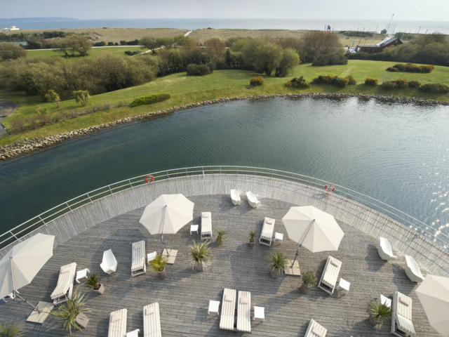 Le solarium - Miramar La Cigale Hôtel Thalasso & Spa Arzon-Port du Crouesty
