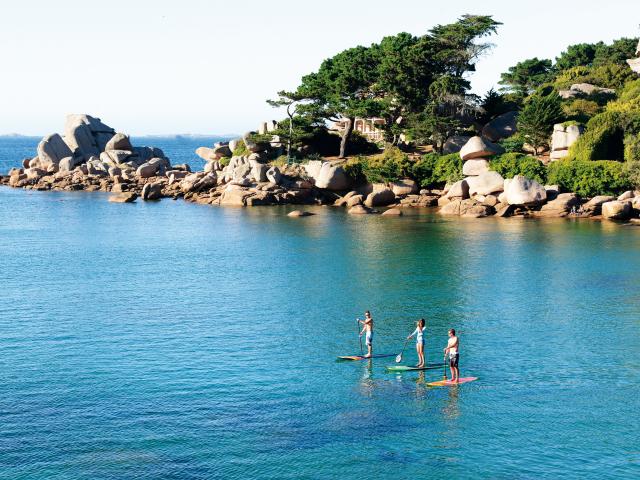 Balade SUP - Côte de granit rose