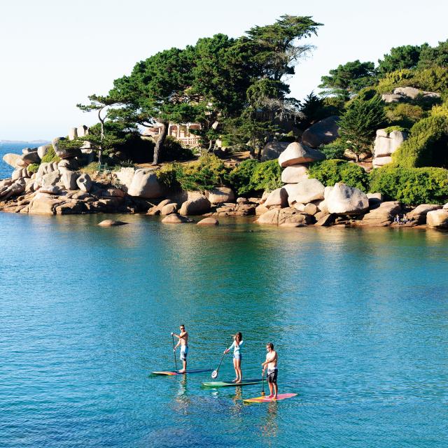 Balade SUP - Côte de granit rose