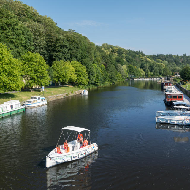 Balade en bateau sur le Blavet
