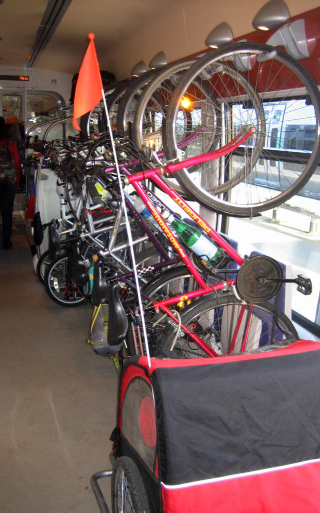 voyager avec son vélo en train