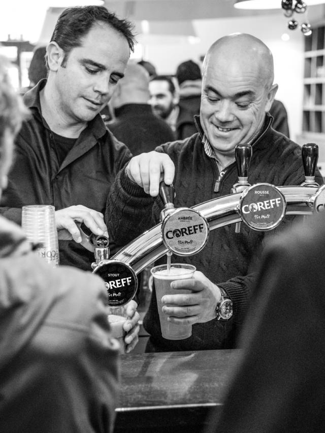 Dégustation de bières Coreff