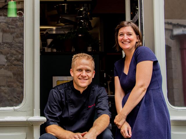 Baptiste et Marine du restaurant Empreinte - Vannes