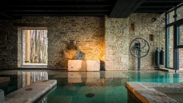 La Ferme Du Vent - Les Bains Celtiques qui se prolongent à l'extérieur