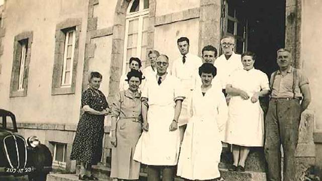 Equipe du docteur Bagot à Roscoff