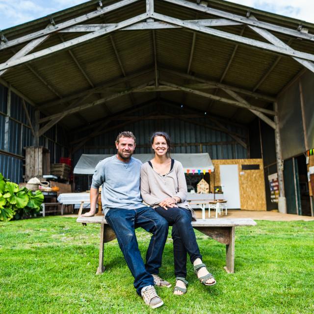 Pont-Melvez, Gwendoline et Jimmy Jourdain - Jardin Mod-kozhOffice de Tourisme Guingamp - Baie de Paimpol
