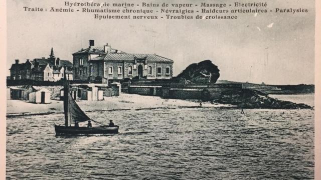 L'institut de Rockroum qui deviendra la thalasso de Roscoff