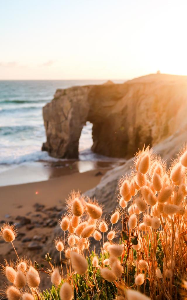 Quiberon - Arche de Port Blanc, la roche percée