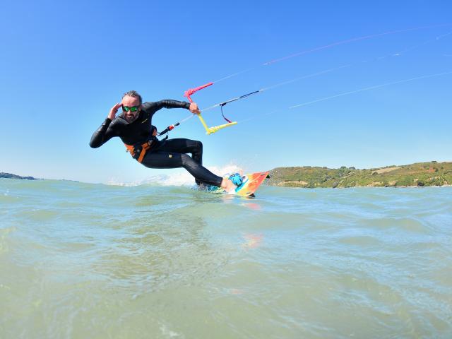 Kite-surf - Saint-Michel-en-Grèves