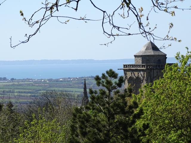 Locronan - Vue sur la baie de Douarnenez