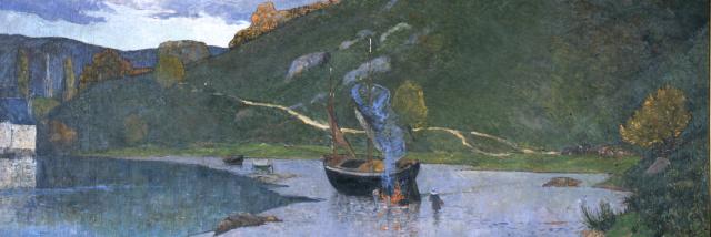 Maxime Maufra - Vue du port de Pont-Aven, 1893-94