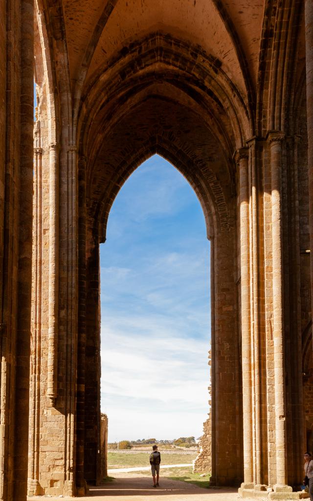 Pointe Saint-Mathieur - Les ruines de l'abbaye