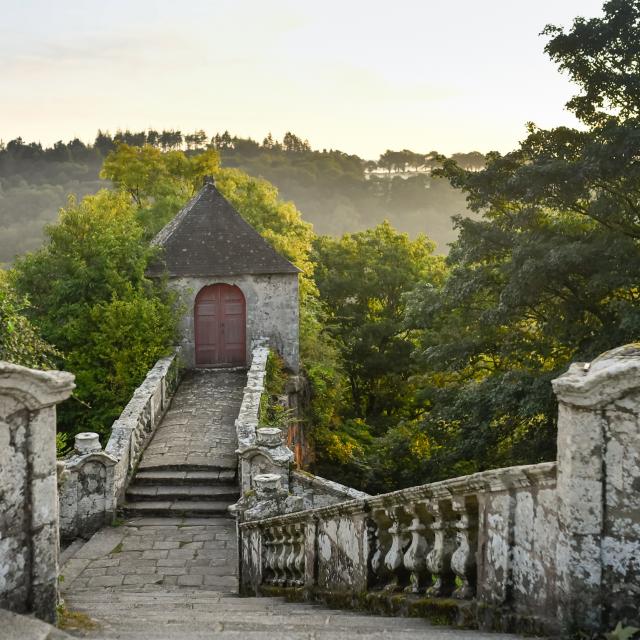 Le Faouët, la chapelle Sainte-Barbe