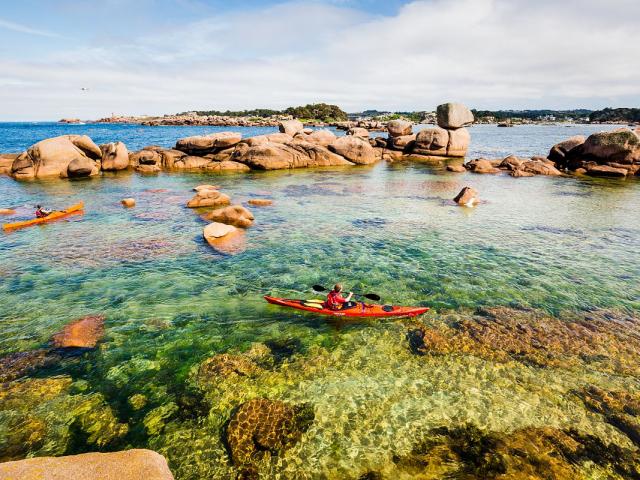 Tregastel - Kayak à L'île Renote