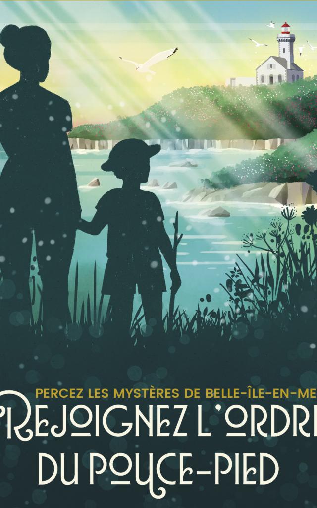 Affiche application Vagabondez - Belle-Île