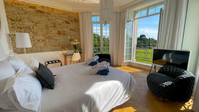 Les Garennes Hôtel & spa Bénodet - chambre vue mer