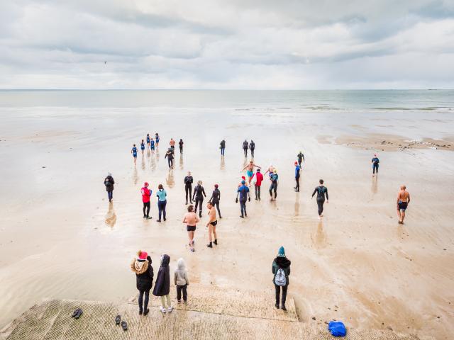 Plouha - Ice swimming