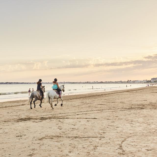 La Baule - A cheval