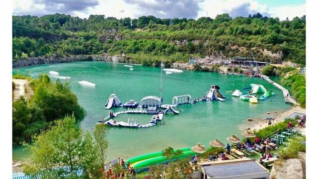 Inzinzac - West Wake Park - Vue aérienne