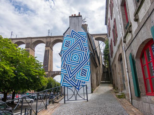 Morlaix - street art et viaduc