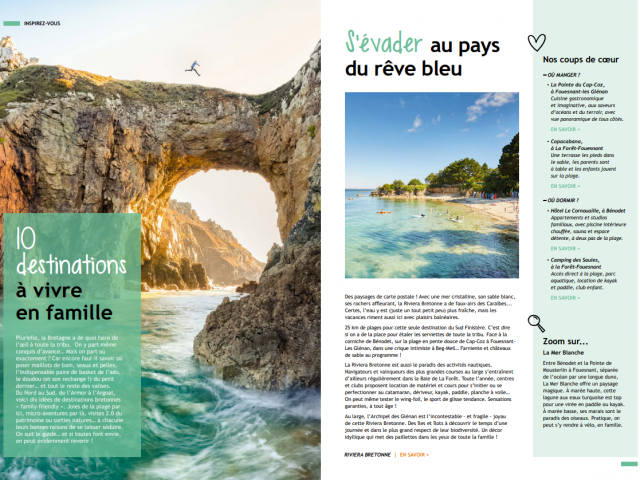 10 destinations en famille