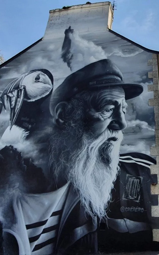 Graff Le Vieil Homme Et La Mer 01 Ot Baie De Morlaix