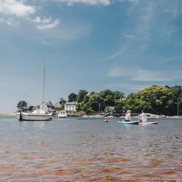 Guidel - Paddle sur la Laïta