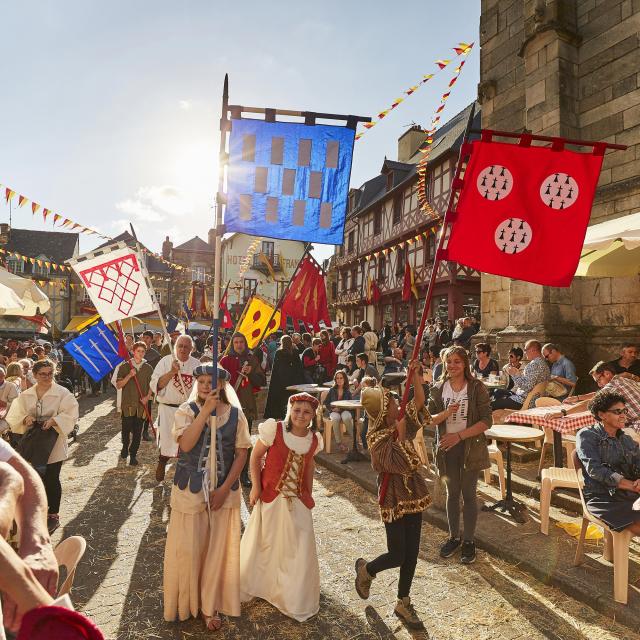 Animation : Festival médiéval de Josselin (14/07/2016)