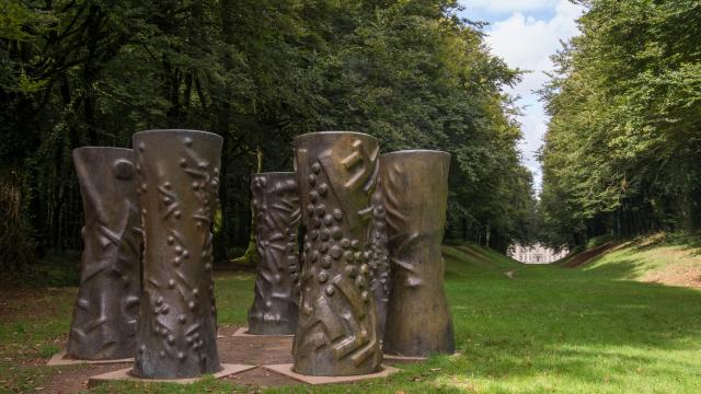 Domaine de Kerguéhennec - Sept colonnes à Stéphane Mallarmé - Étienne Hajdu