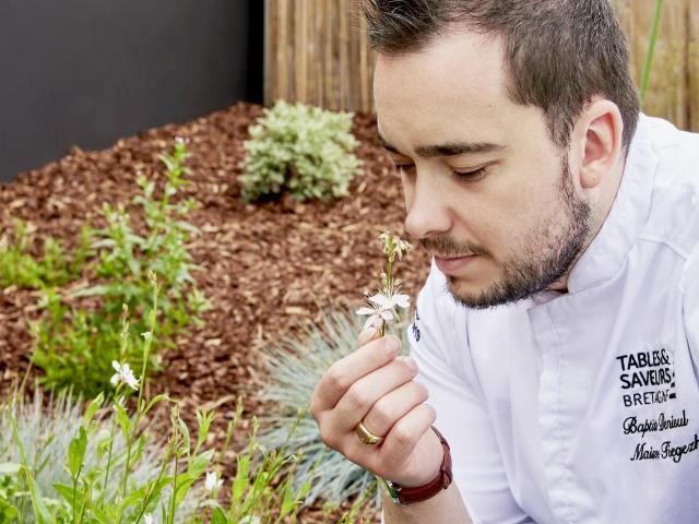 Baptiste Denieul, chef de la Maison Tiegezh à Guer