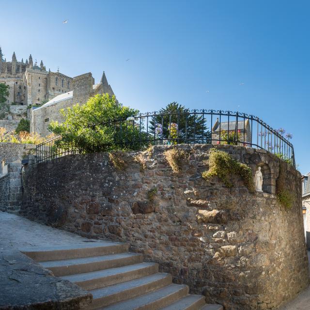 Les ruelles du Mont-Saint-Michel
