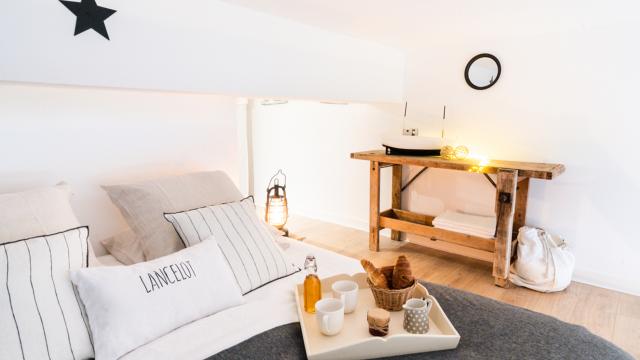 Chambre Lancelot au Manoir des Petites Bretonnes, gîtes et maison d'hôtes à St-Quay-Perros
