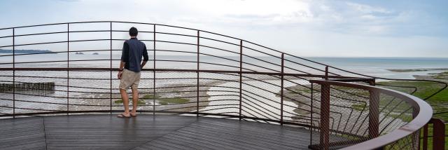 Jean-Luc Vilmouth - Le Belvédère des Ondes, 2013 - Adagp, 2021 - Saint-Benoît-des-Ondes