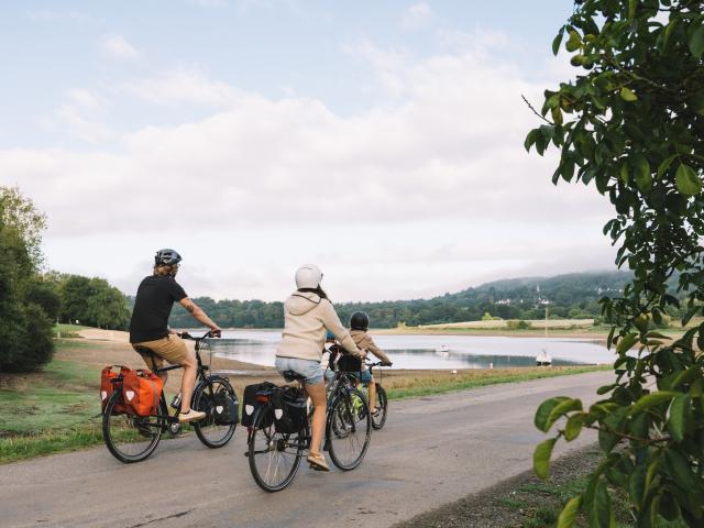 Mûr-de-Bretagne - Balade à vélo au Lac de Guerlédan