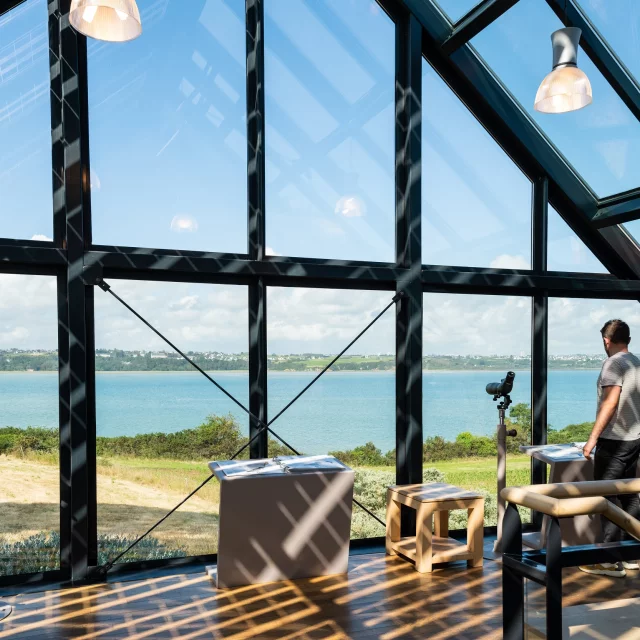 Saint-Brieuc - Reserve naturelle à Hillion, maison de la Baie
