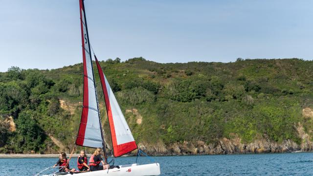 Baie de Saint-Brieuc - Bateau à voile enfants