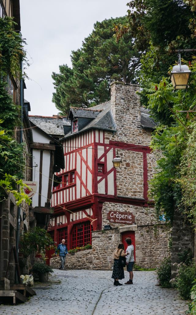 Rue du Jerzual à Dinan