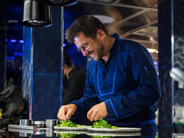 Eric Guérin, chef du restaurant La Mare aux Oiseaux - Saint-Joachim