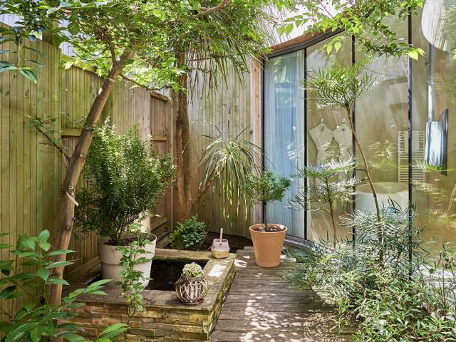 Patio privatif, Maison Kervarrec - Saint-Grégoire