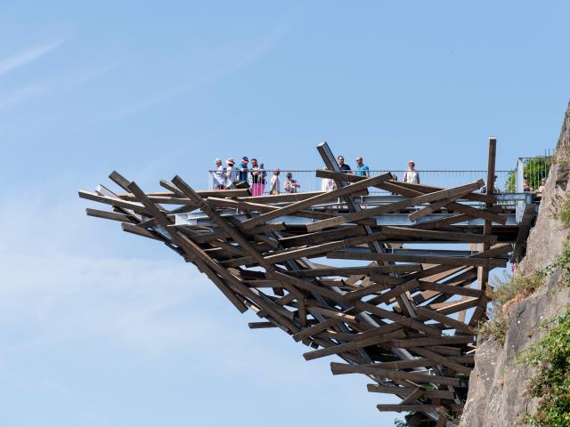 Belvédère de l’Hermitage, Tadashi Kawamata, Le Voyage à Nantes