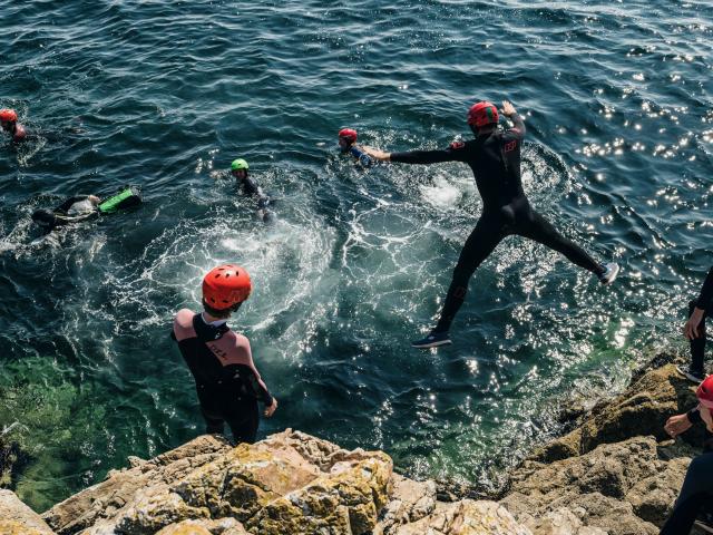 Presqu'Ile de Crozon - Morgat - Coasteering - Coastering - Entre amis