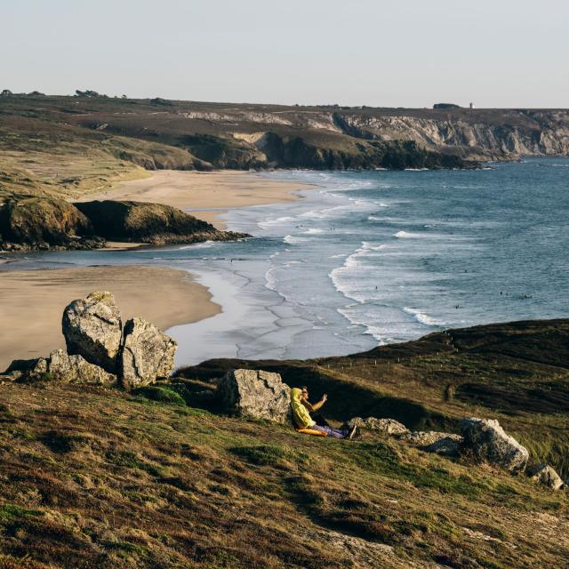 Crozon - Plage de Lostmarc'h - Plage de la Palue