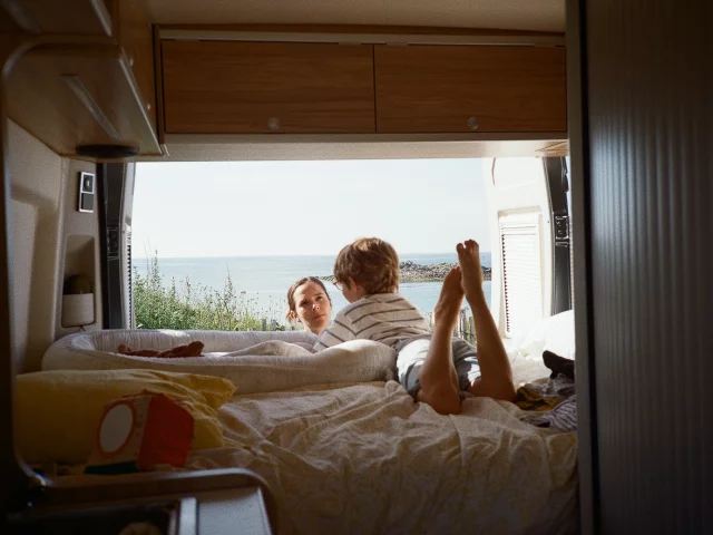 Plouarzel - Porsmoguer - Van - Vanlife - Mère